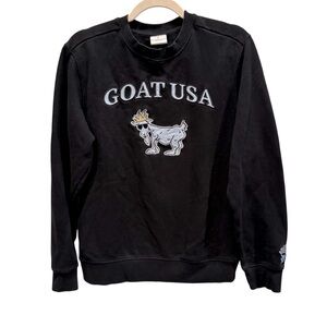 GOAT USA Graphic Crewneck Pullover Sweatshirt
